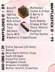 London Bubble Co menu 3