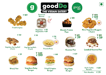 GoodDO - The Vegan Eatery menu 