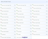 Kuber's Rasoi menu 1