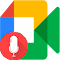 Item logo image for Google Meets - Sound input device changer