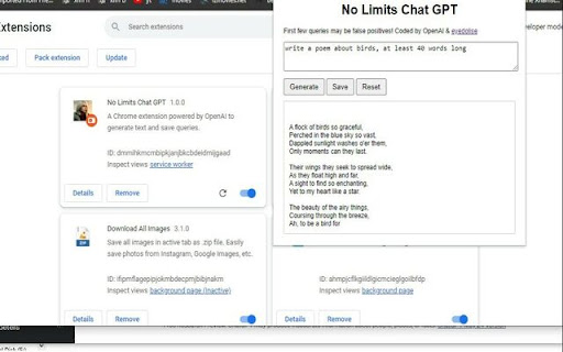 No Limits Chat GPT Silver