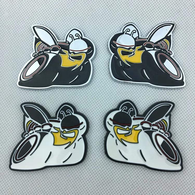 Bee Side Label Modified SRT Tail Label Autosticker. Personaliseer je auto met deze sticker voor de achterkant. Eenvoudig aan te brengen, duurzaam.