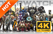 Overwatch Popular HD games New tabs Themes small promo image