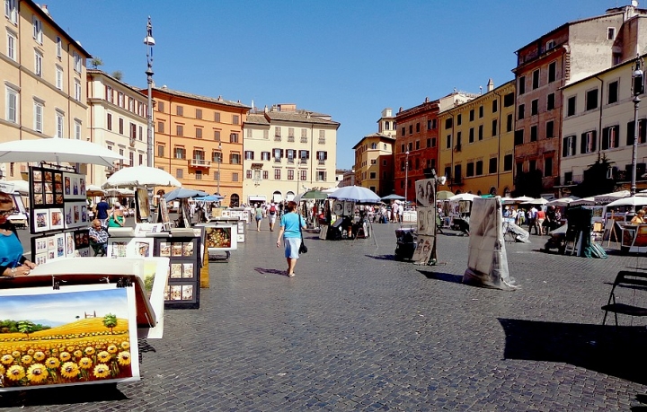 Mercato in Piazza Navona di Tizzy I.