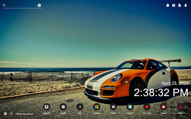 Porsche Wallpaper New Tab