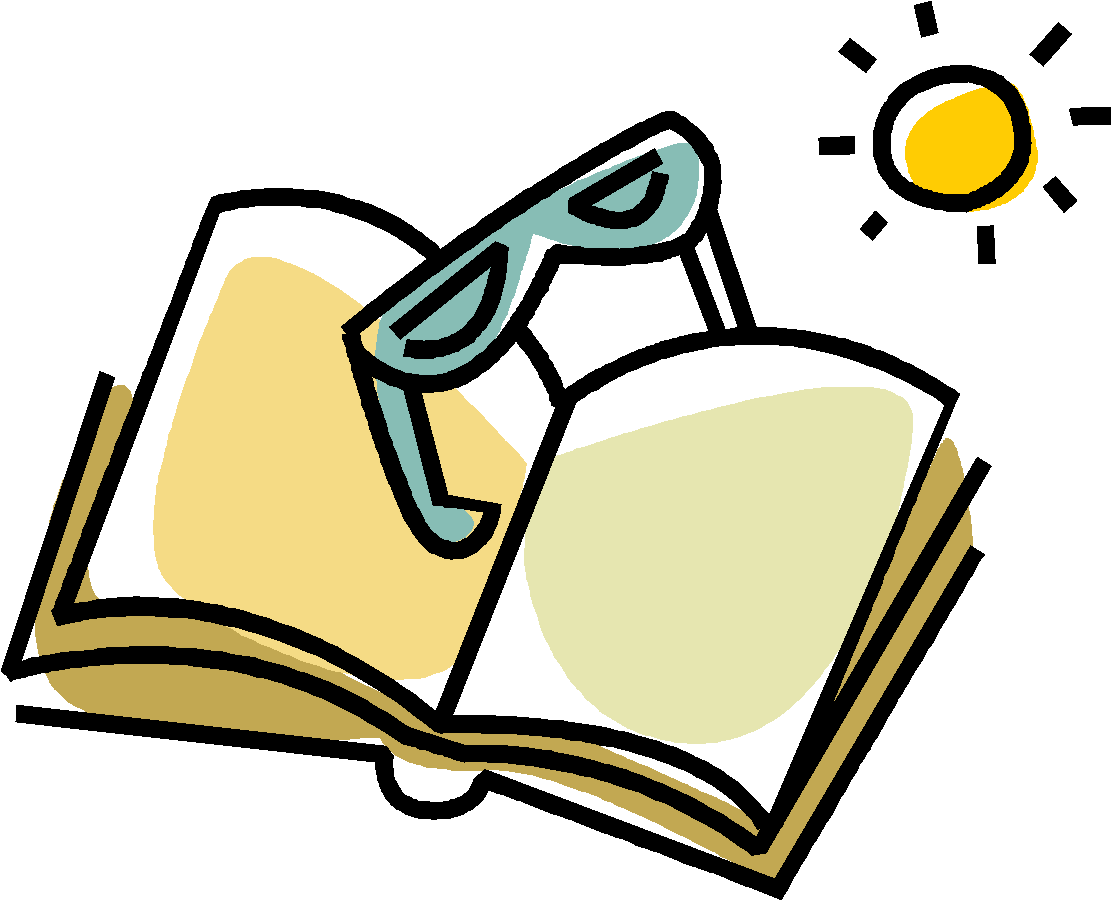 image of an open book