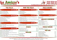 La Amizza's menu 1