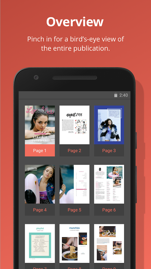    issuu - Read Magazines- screenshot  