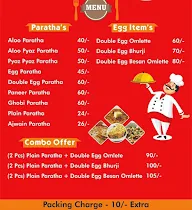 South Ka Zaika Sang Paratha House menu 1