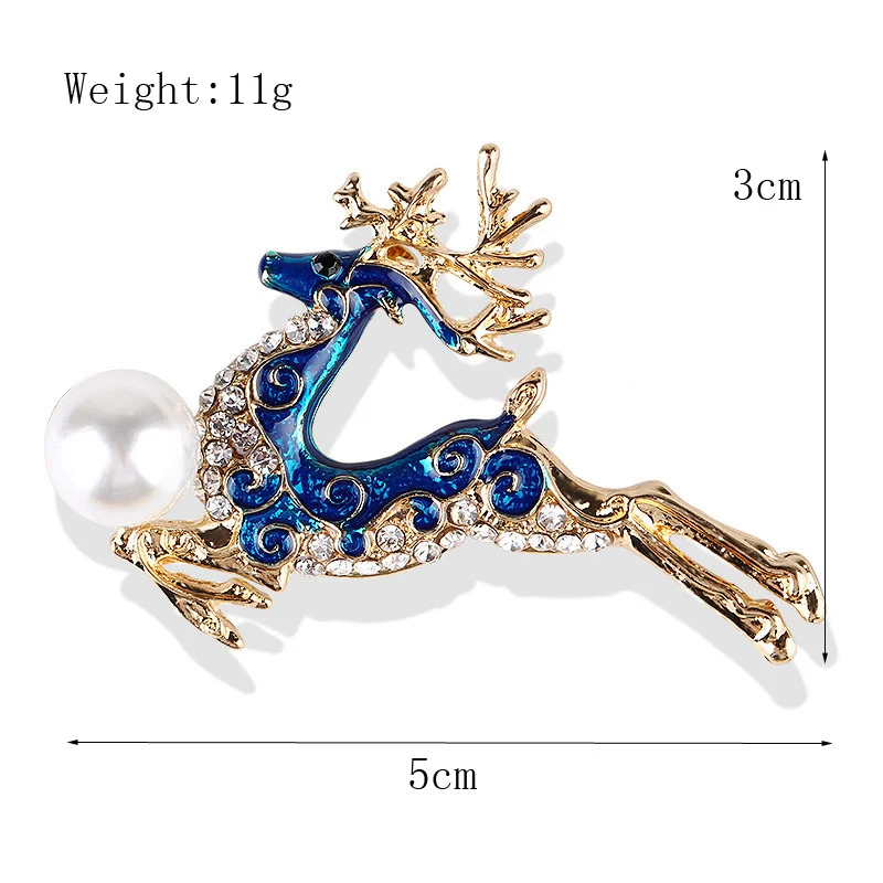 Broche de Natal geométrico simples para mulheres. Um acessório de moda elegante e versátil para realçar o seu look festivo.