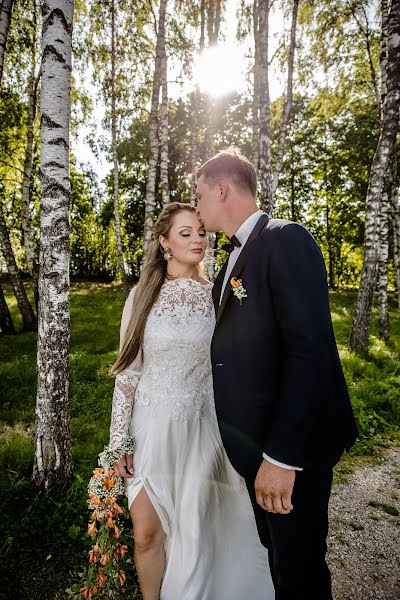 Hääkuvaaja Aistė Pranculienė (auksinefoto). Kuva otettu 28. lokakuuta 2018