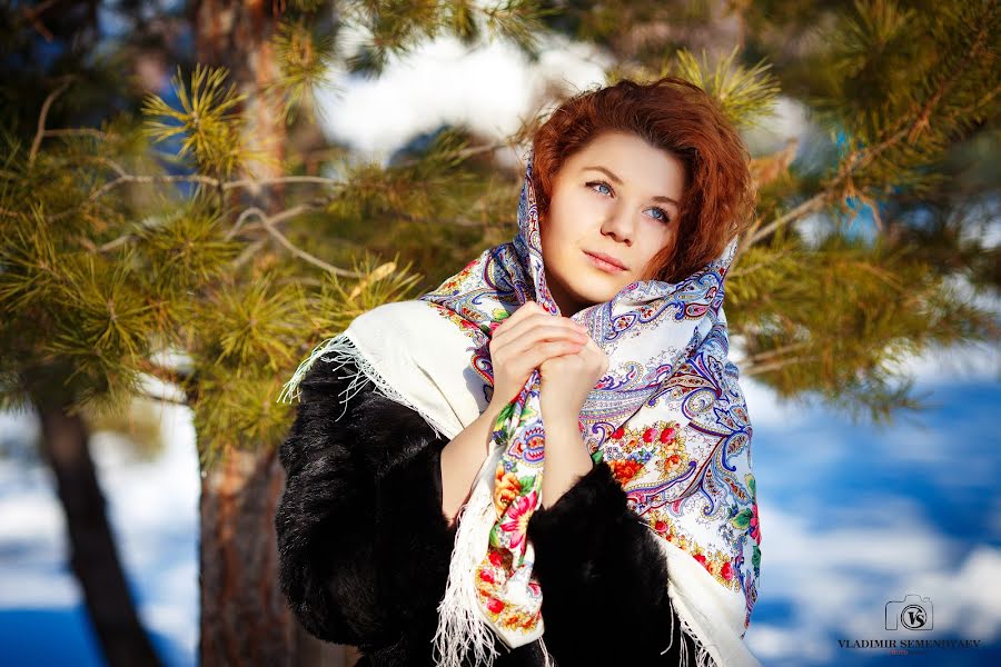 Fotografo di matrimoni Vladimir Semendyaev (vsemphoto). Foto del 24 gennaio 2016