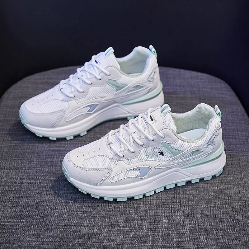 Forrest Gump damessportschoenen, Koreaanse versie, all-match, ademende mesh schoenen, casual sportschoenen voor dames
