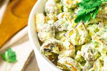 Herbed Roasted Potato Salad