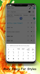 Stylish Text : Chat style,Big and Fancy text maker Screenshot