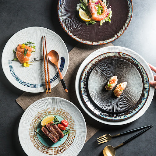 Title 3, Japanese Style Creative Ceramic Plate for Home ...