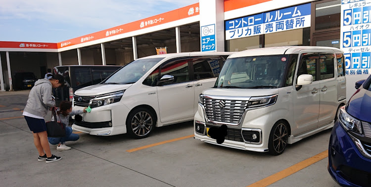 スペーシアカスタムの洗車に関するカスタム事例の投稿画像2枚目