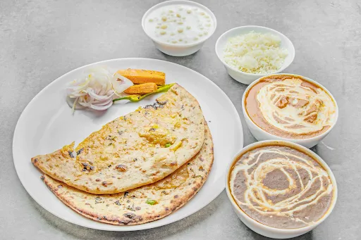 Aloo Parantha Thali