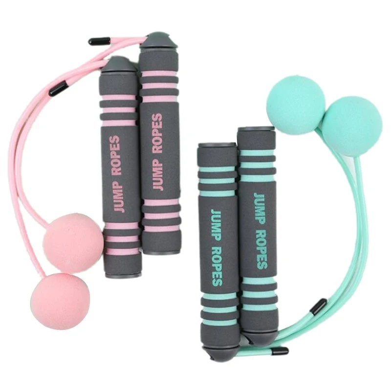Manufacturers Cordless Skipping Rope Stainless Steel Double Bearing PVC No Rope EVA Sponge Ball Skipping for Fitness Tra