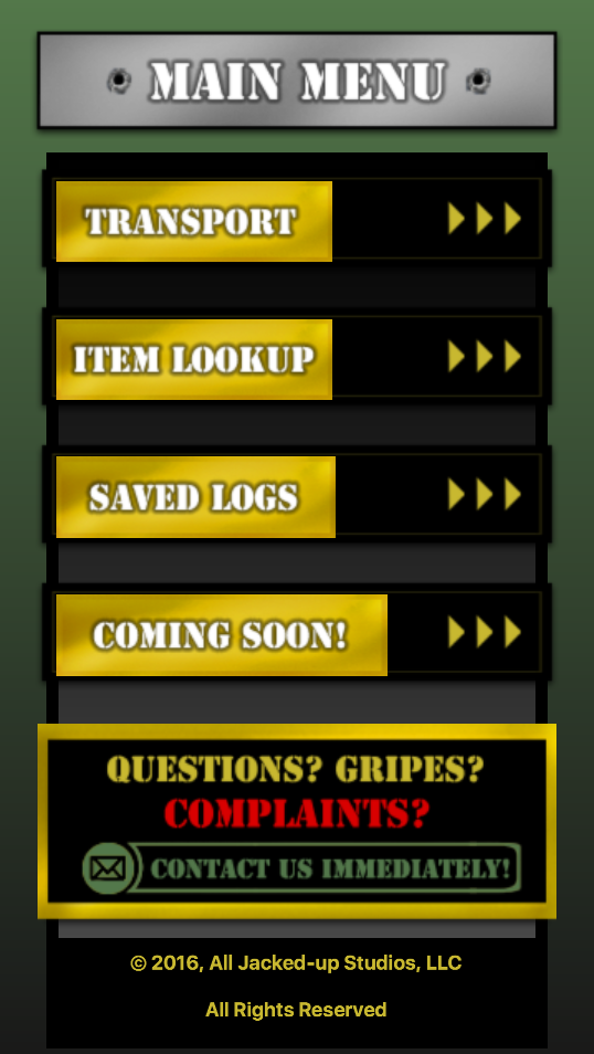 Ammo Handler Screen 1
