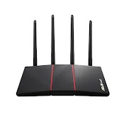 Router Asus Rt - Ax55 Gaming, Wifi Ax1800 2 Băng Tần, Wifi 6 (802.11Ax),Aimesh Wifi Mesh, Mu - Mimo, 