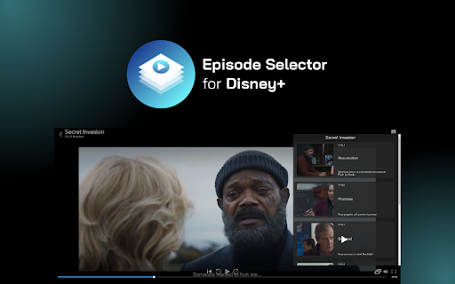 Disney+ Episode Selector: episode list.