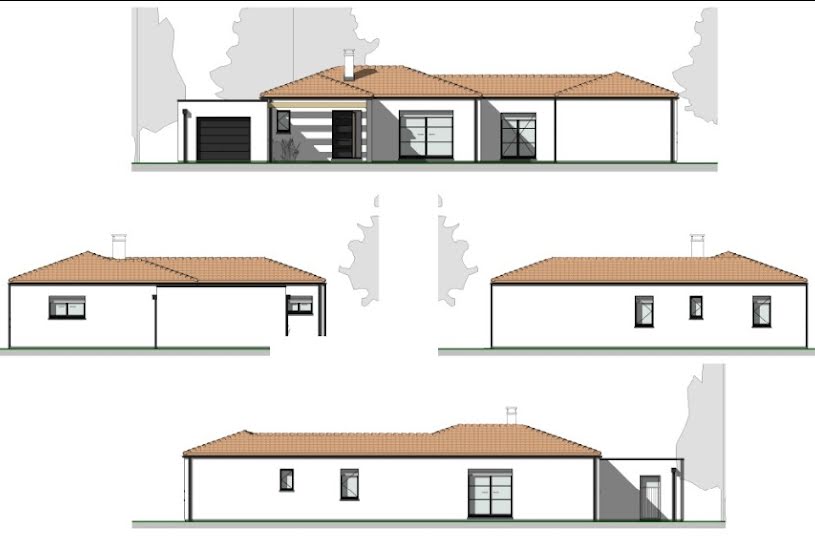  Vente Terrain + Maison - Terrain : 866m² - Maison : 130m² à Saint-Maixent-sur-Vie (85220) 