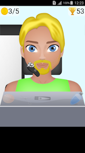 boy hair salon game - náhled