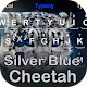 Download Silver Blue Cheetah Theme&Emoji Keyboard For PC Windows and Mac 3.1