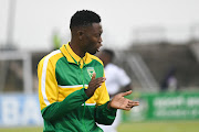 Vusumuzi 'Kanu' Vilakazi during the DStv Premiership match between Golden Arrows and Sekhukhune United at Princess Magogo Stadium on April 23, 2022 in Durban, South Africa. 