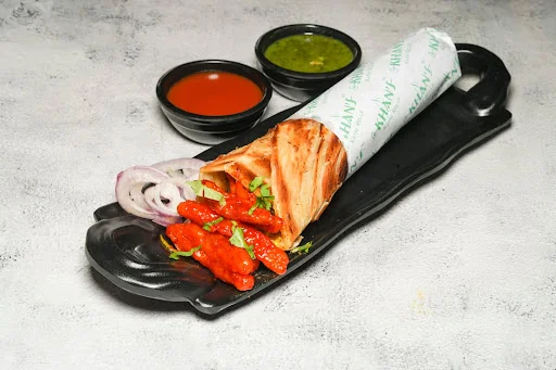 Chilli Potato Kathi Roll