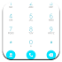 Dialer theme Droid L White5.0