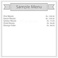 House Of Kasliwals menu 1