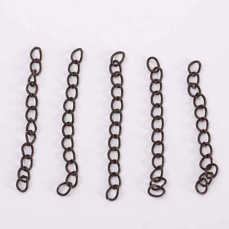 5cm Kleurrijke Metalen Verlengketting voor Ketting Armband Verstelbare Staart Handige Sieraden Accessoire