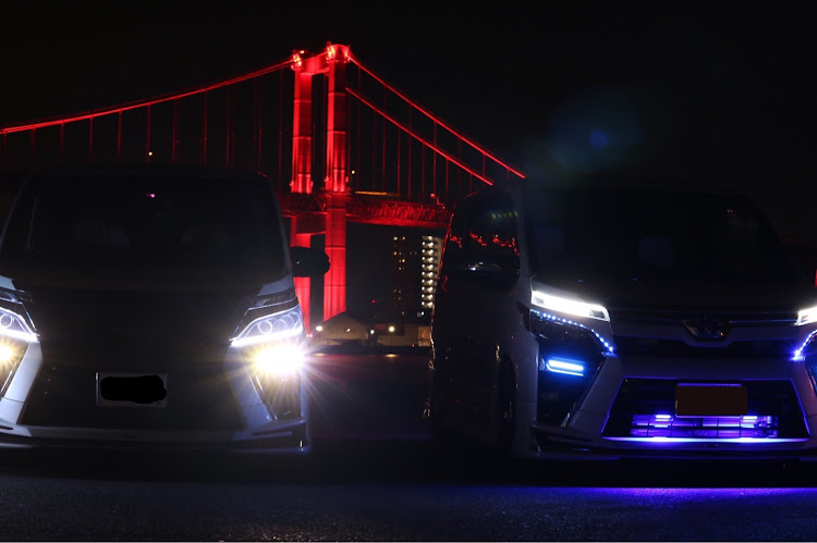 ヴォクシーのチーム我流・チーピンNo.66・目指せPickUpCars・赤い橋・ソーシャルディスタンスに関するカスタム事例の投稿画像3枚目
