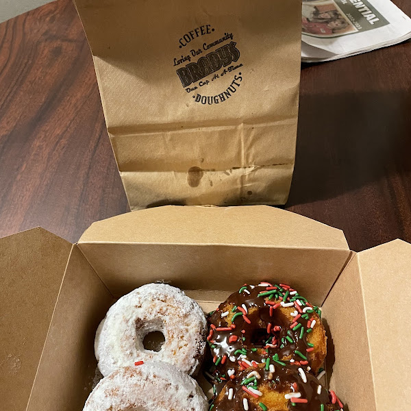 Gluten-Free at Bradys Espresso, Donuts and Roastery