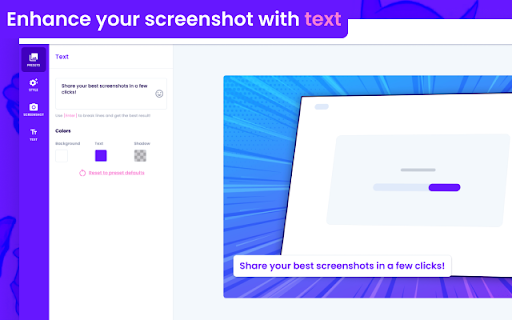 Edit & screenshot your page with SLAP!