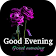 Good evening wishes greeting quotes images GIFs icon