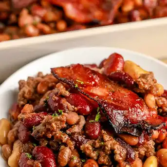 Slow Cooker Calico Beans - Culinary Hill