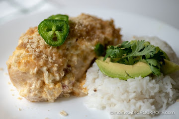 Crockpot Jalapeno Popper Chicken