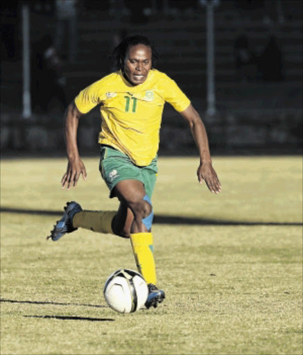 VETERAN: Strong-running Noko Matlou has been recalled to the Banyana squad Photo: Lefty Shivambu/Gallo Images