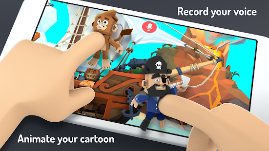 Toontastic 3d Apps On Google Play - all the pals roblox animations youtube roblox animation