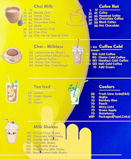 Chai Me Up! Cafe menu 2