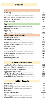 Jalals Biriyani menu 2