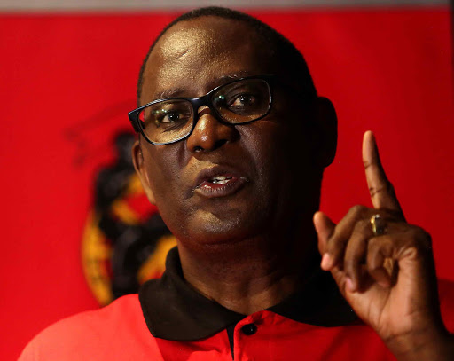 General secretary Zwelinzima Vavi was facing claims of sexually assaulting a woman in the workplace.