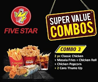 Five Star Chicken menu 5