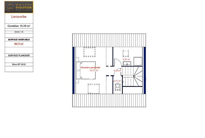  Vente Terrain + Maison - Terrain : 352m² - Maison : 96m² à Sainte-Geneviève-des-Bois (91700) 