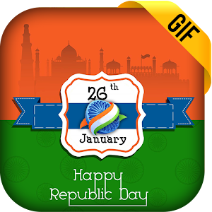 Republic Day GIF - 26 January GIF 2018  Icon