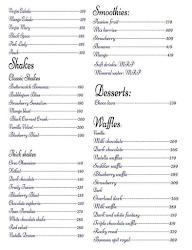 Cafe Del Forno menu 1