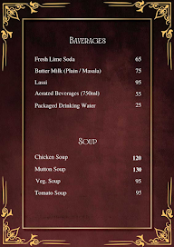 Saffron menu 5